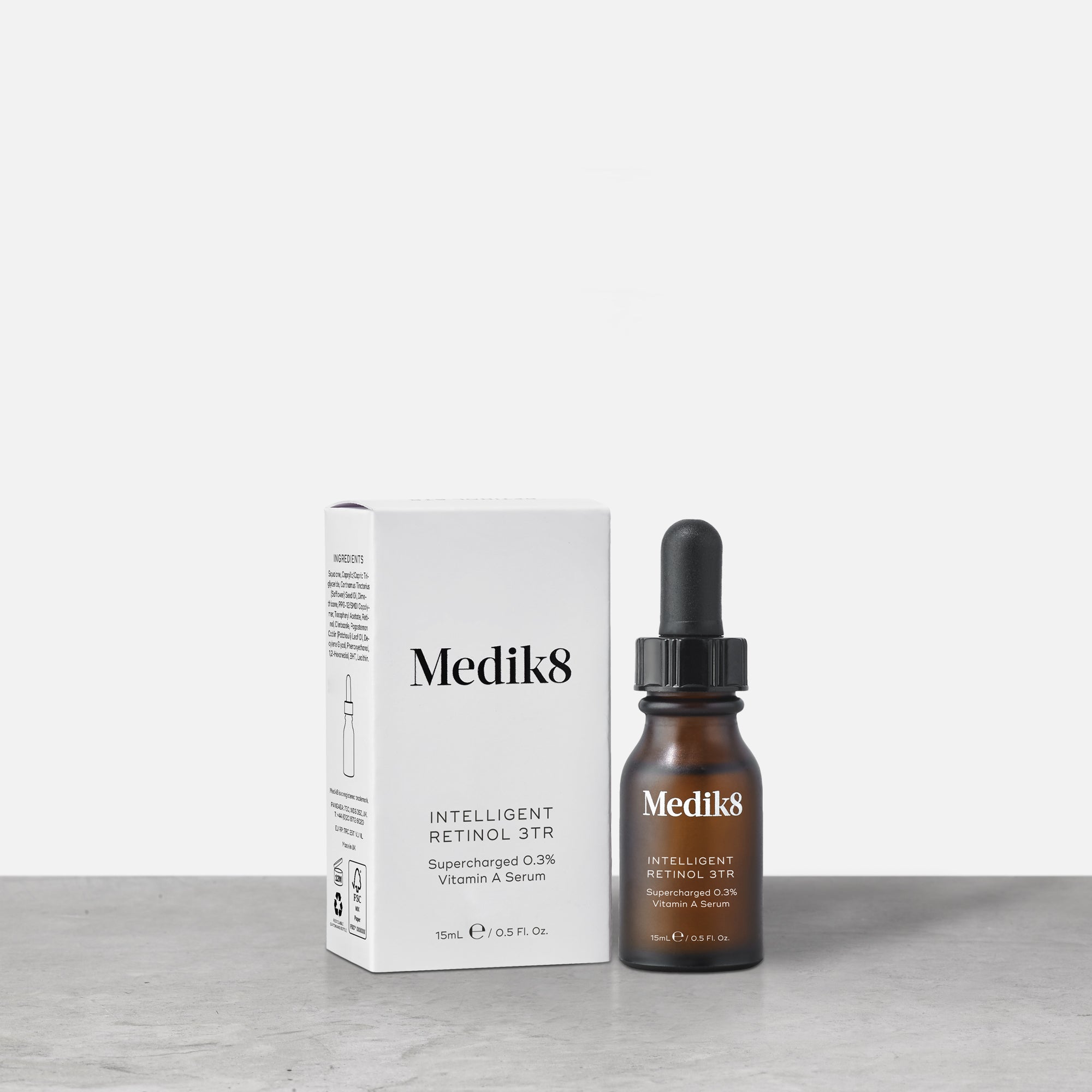Intelligent Retinol 3TR™ by Medik8. A Supercharged 0.3% Vitamin A Serum
